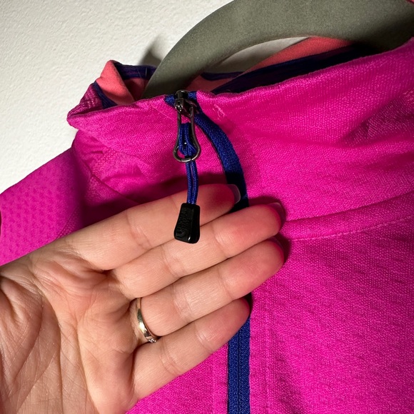 ❄️ North Face HOT PINK 🩷 cozy zip up jacket size Medium - Picture 7 of 9